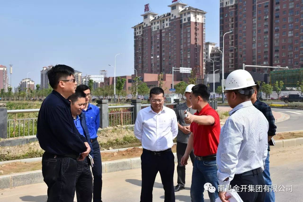金开BY.COM高管深入在建重大、重点项目进行调研