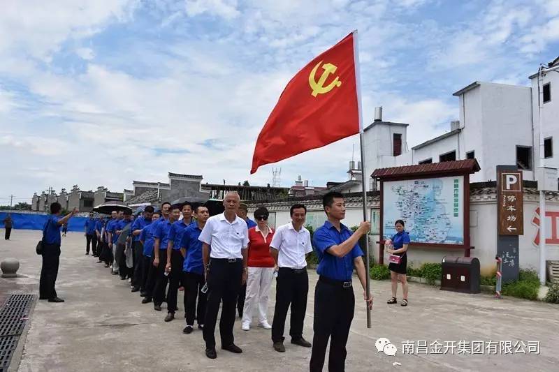 金开BY.COM全体党员赴汪山土库开展主题党员活动日