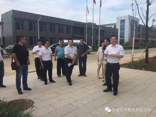 区管委会副调研员谭钟亮调研金开BY.COM在建电力项目