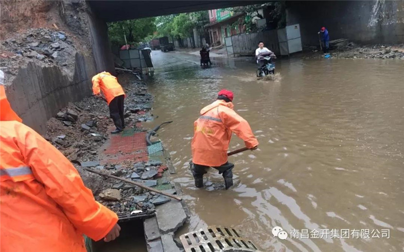 全面维护设施  确保汛期不“逊”