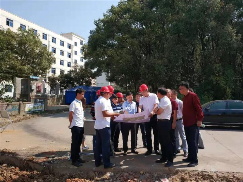 区党工委副书记程建兵前往BY.COM在建项目开展调研工作