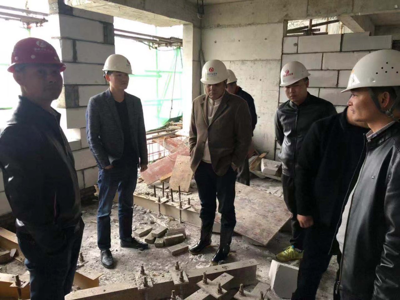 金牛棚户区改造项目组织开展安全大检查工作