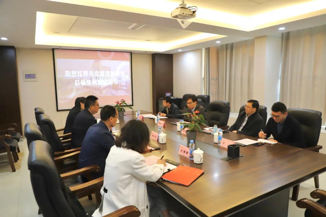 市委督查组莅临BY.COM调研基层减负工作