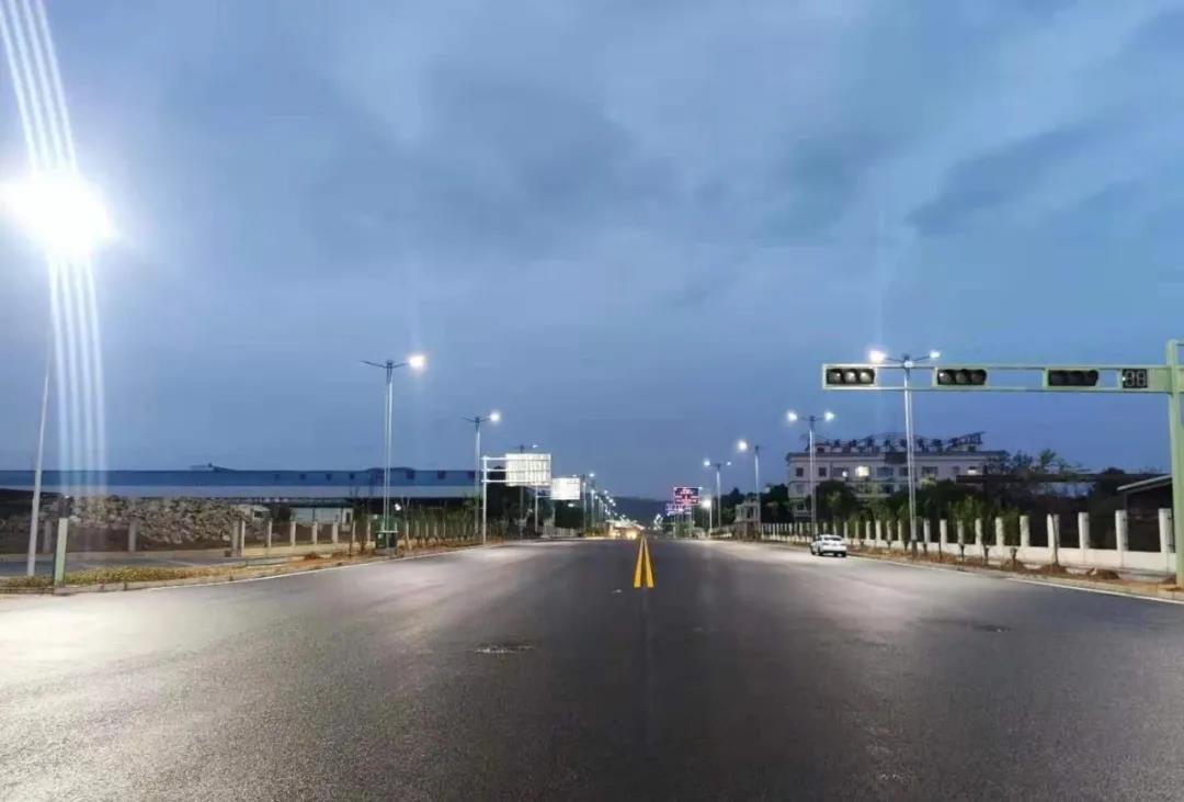 海棠路全线完工！