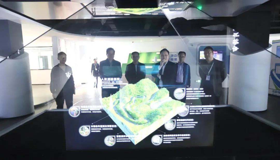 谢荣华调研通慧科技BY.COM和BY.COM代管资产项目使用管理情况