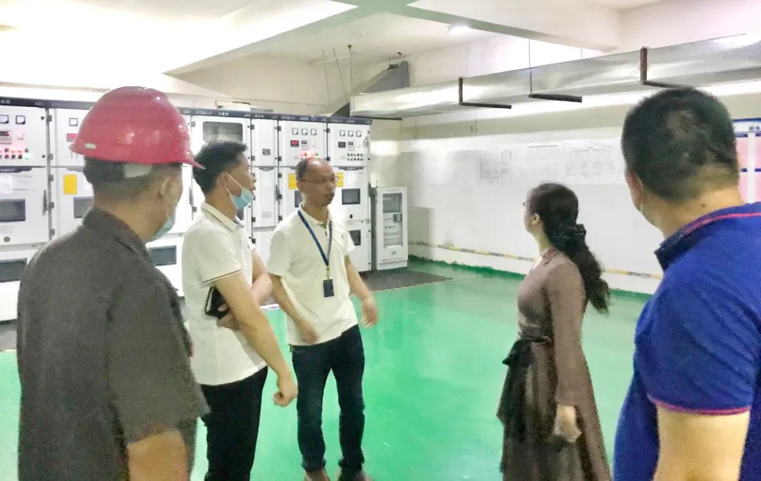 BY.COM总经济师钟序辉带队对物业项目开展端午节前安全检查