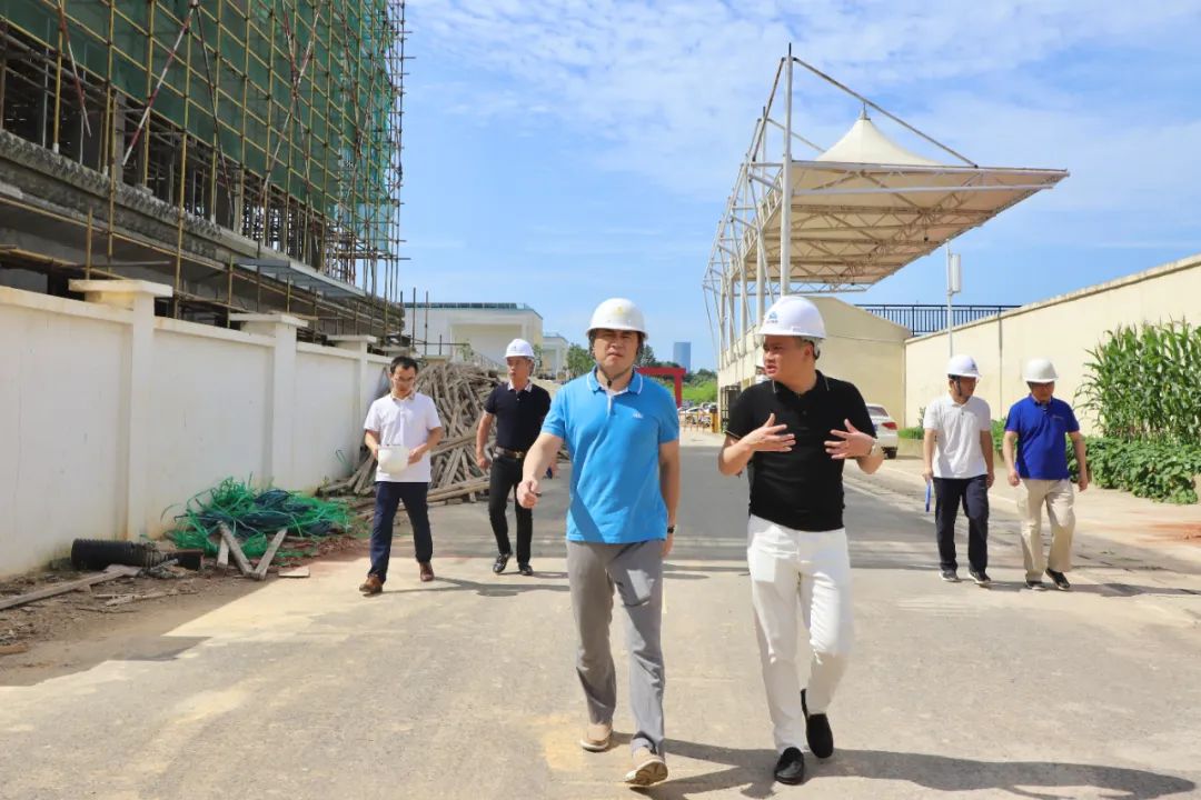 李茶根调度BY.COM重大重点建设项目施工及安全生产工作