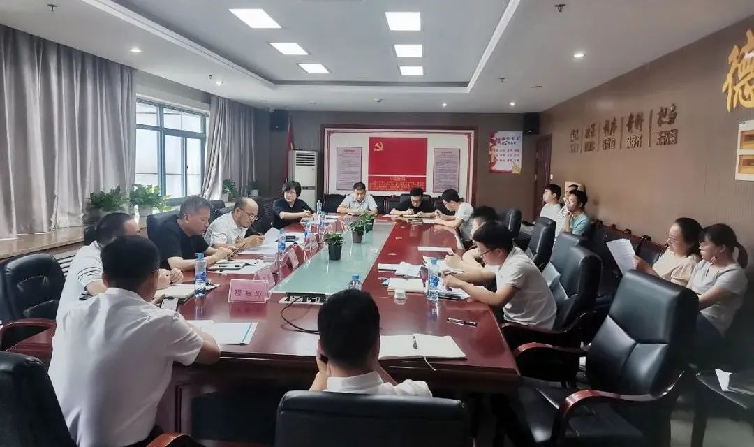 项目公司召开水环境治理项目专题调度会