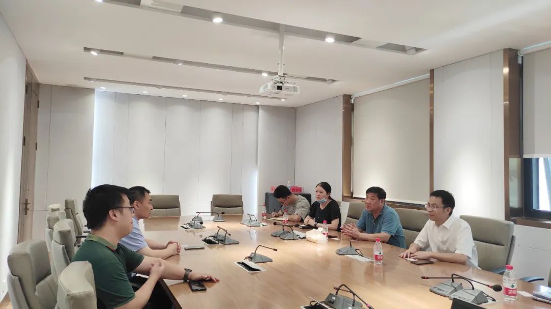 胡应庚带队前往江西省财通供应链金融BY.COM开展合作洽谈