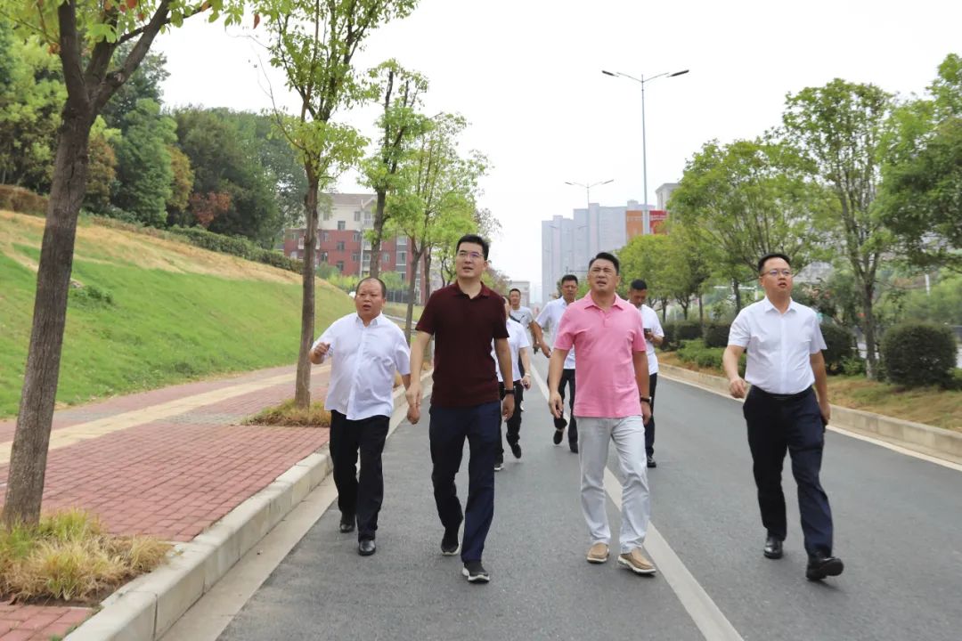 贺敏调研督导金开BY.COM文明创建工作