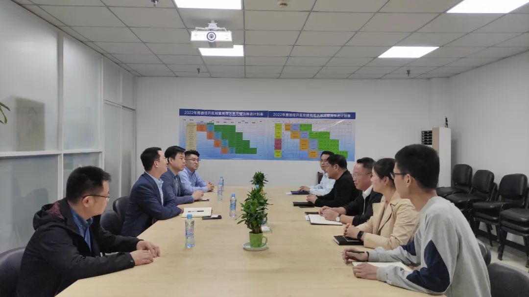 东岭BY.COM来访控股公司交流座谈