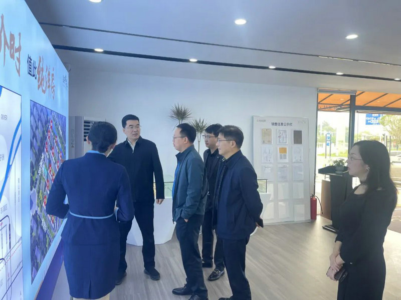 贺敏深入BY.COM房地产项目调研