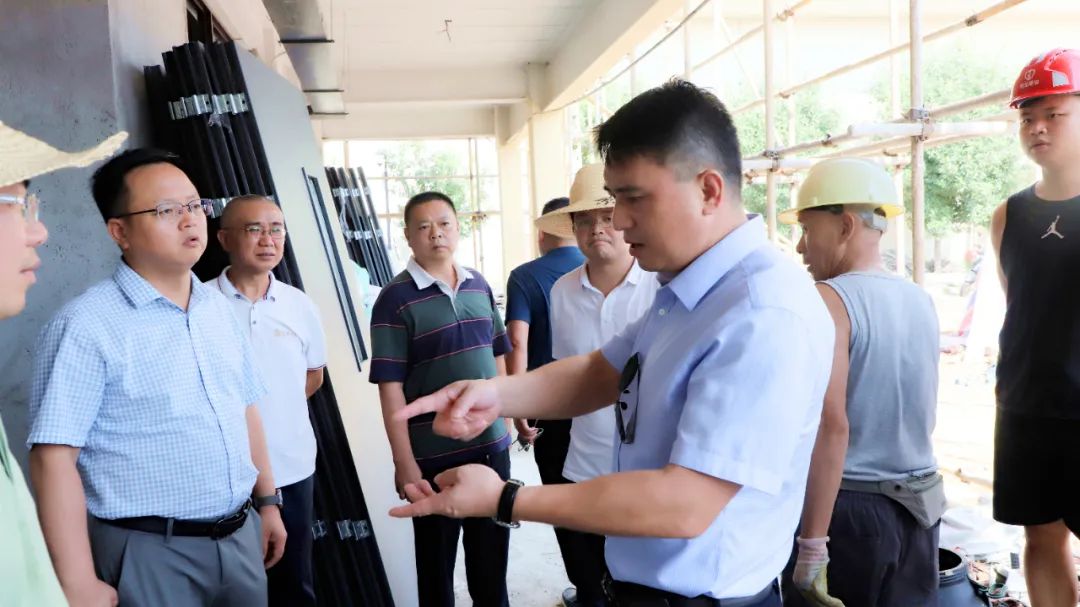 李茶根调研BY.COM重大重点项目建设情况