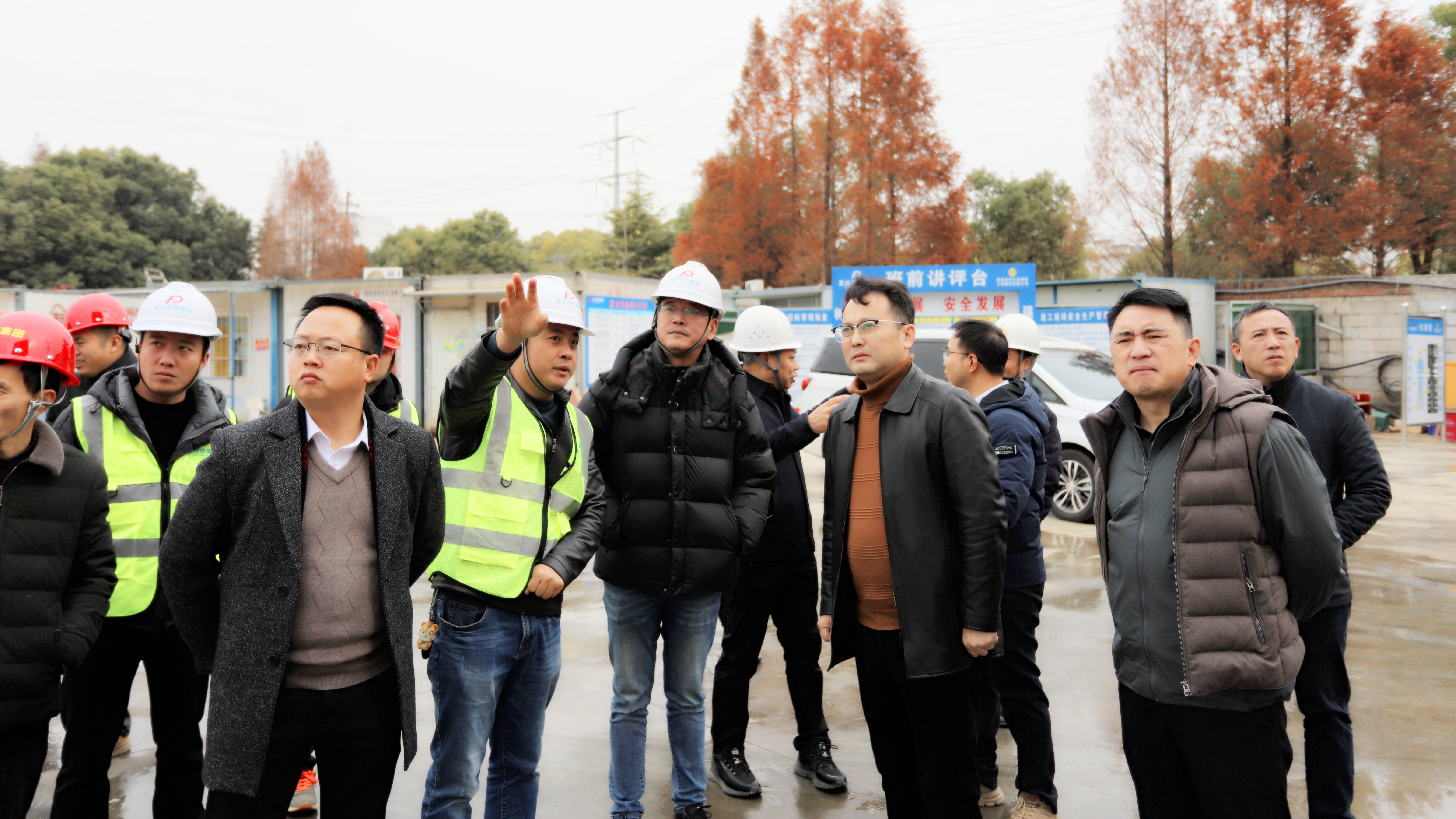 程振华带队调研BY.COM重点项目建设情况