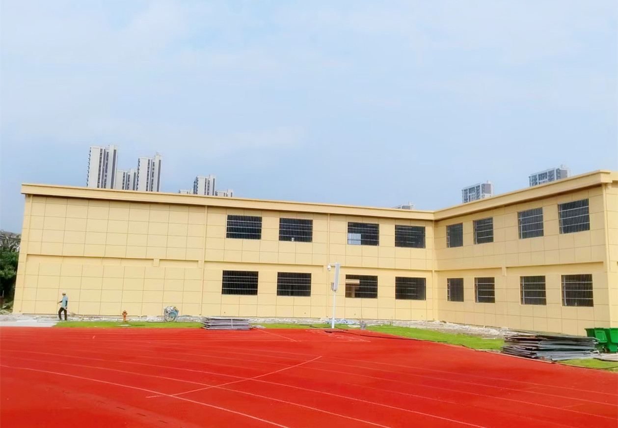 昌北二小青岚校区过渡用房二期项目完成建设!交付在即